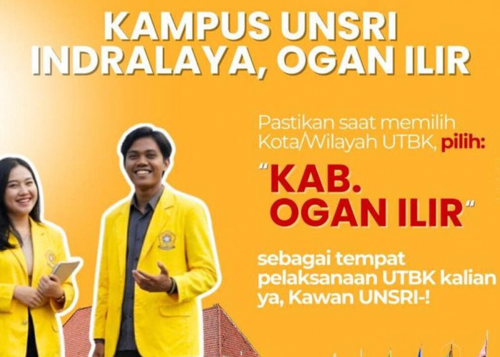 UNSRI Gelar UTBK 2026 di Indralaya, Peserta Diimbau Cermat Pilih Lokasi Ujian