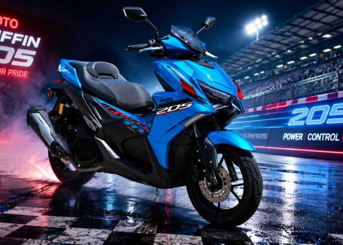 WMoto Griffin 205, Aerox Rasa 200 cc Harga Rp30 Jutaan!