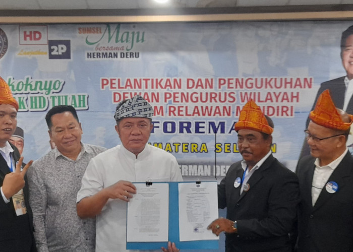 Calon Gubernur Sumsel Herman Deru Dukung Tim Relawan Foreman Sumsel: Galang Dukungan Menuju Kemenangan