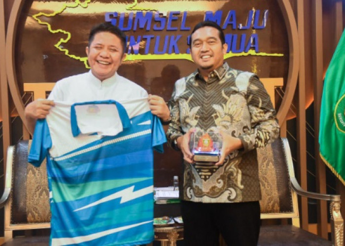 PLN Ajak Gubernur Sumsel Semarakkan Kota Palembang Lewat PLN Mobile Color Run 2025