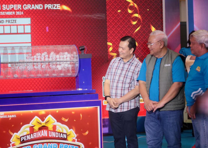 Pj Gubernur Elen Setiadi Hadiri Pengundian Super Grand Prize BSB Tahun Buku 2024