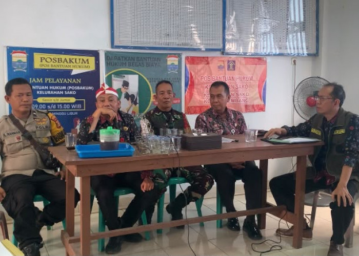 Posbankum Kemenkum Sumsel Kecamatan Sako Selesaikan Mediasi Sengketa Warga dan Developer