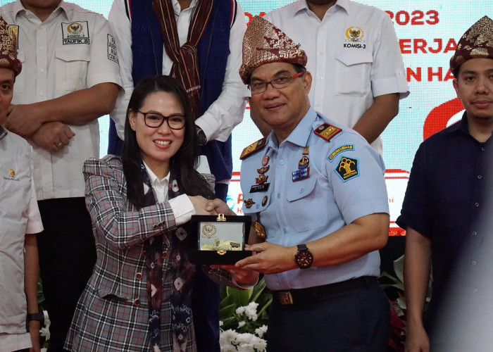 Kakanwil Kemenkumham Sumsel Paparkan Capaian Kinerja Pada Reses Komisi III DPRD RI Palembang