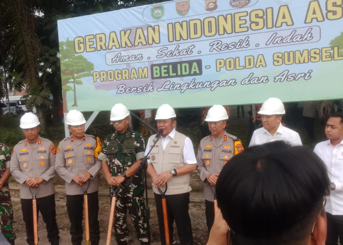 Kapolda dan Gubernur Kunjungi Ogan Ilir, Tambal Jalinsum dan Gaungkan Program BELIDA
