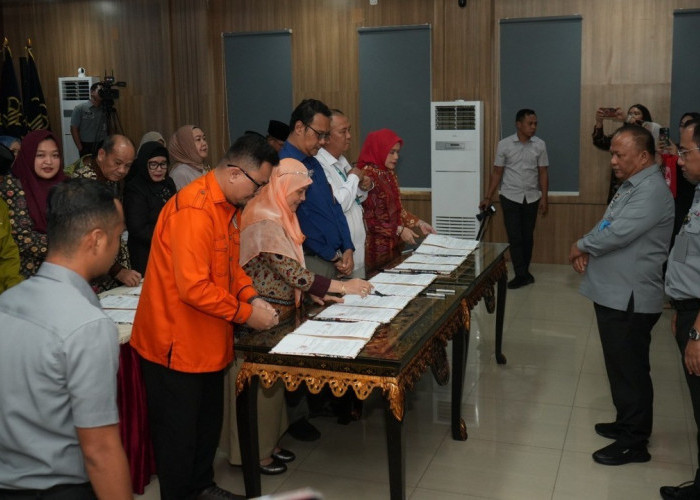 Bangun Kolaborasi Akademik dan Hukum, Kemenkum Sumsel Tandatangani PKS dengan 24 Perguruan Tinggi