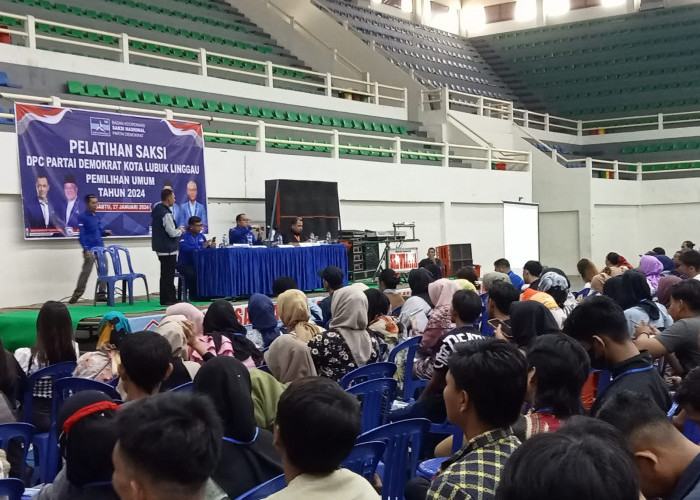 Pelatihan Saksi Pemilu 2024, Partai Demokrat Kota Lubuklinggau Gandeng KPU dan Bawaslu 