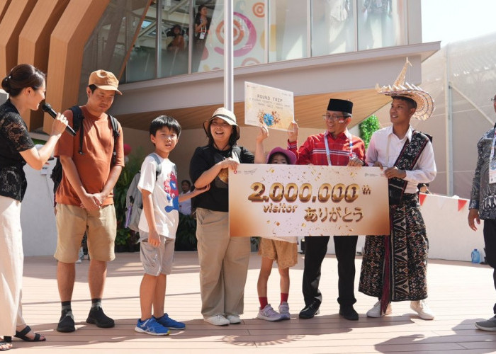 Sambut HUT RI ke-80, Paviliun Indonesia di World Expo 2025 Osaka Tembus 2 Juta Pengunjung