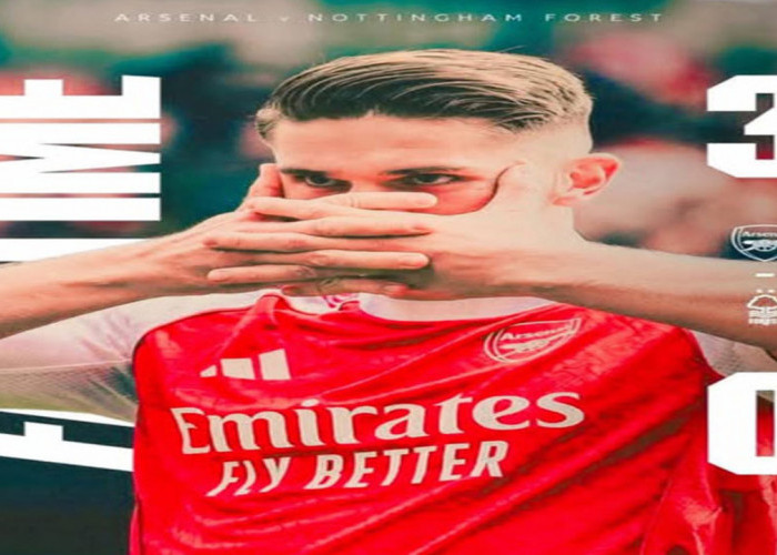 Arsenal Kalahkan Nottingham Forest 3-0