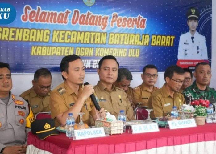 Pj Bupati Ogan Komering Ulu Resmi Membuka Musrenbang Kecamatan Baturaja Barat