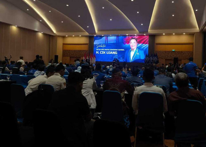 Instruksi AHY di Musda V Sumsel: Rapatkan Barisan, Rebut Kembali Hati Rakyat!