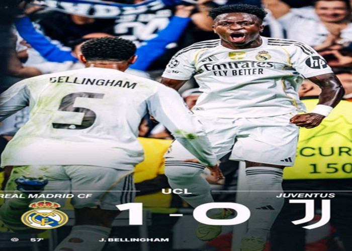Hasil Liga Champions Eropa 2025/2026: Real Madrid Tumbangkan Juventus 1-0 