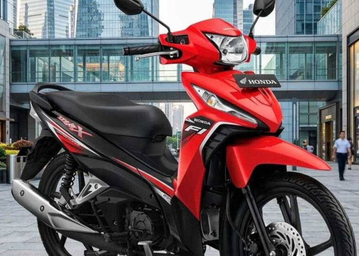 Honda Revo X Tetap Bertahan! Ini Alasan Motor Bebek Legendaris Belum Disuntik Mati.  