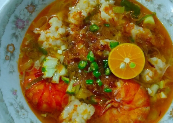 Tekwan Kuah Merah: Inovasi Kuliner Palembang yang Menggoda Selera