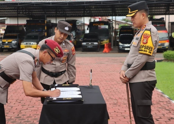 AKP M Wahyudi SH Jabat Kasat Reskrim Polres Muba