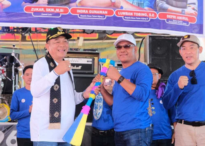 Para Peserta Lomba Rebut Hadiah Satu Buah Kendaraan Roda Empat