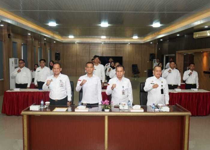 Resmi Bergabung! 14 CPNS Kanwil Kemenkum Sumsel Ikuti Orientasi CPNS secara Serentak