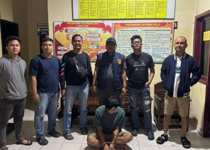 Tertidur Pulas, Pelaku Pencurian Kabel Listrik Bernilai Rp50 Juta Dibekuk Tim Elang Muara Polsek Cambai