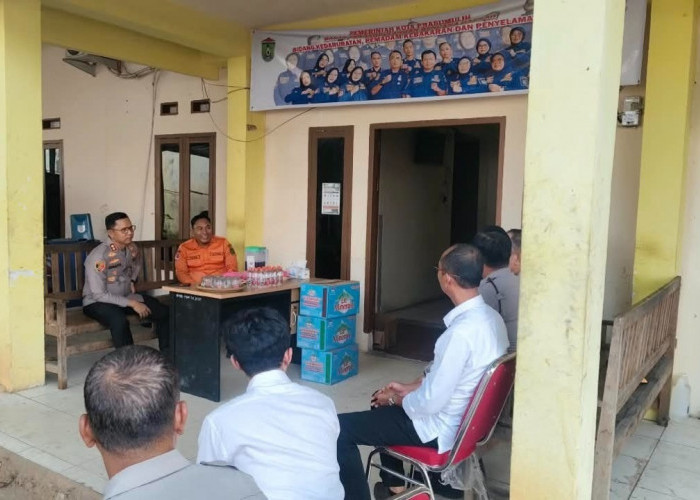 Karhutla Prabumulih Meningkat, AKBP Gunarto Turun Langsung Cek Kesiapan Posko dan Personil 