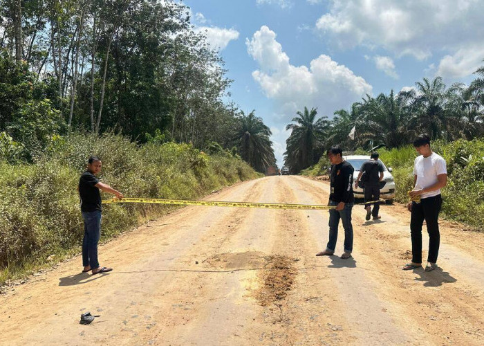 Polisi Buru Pelaku tewasnya Sopir Truk Minyak  di PT Hindoli Keluang