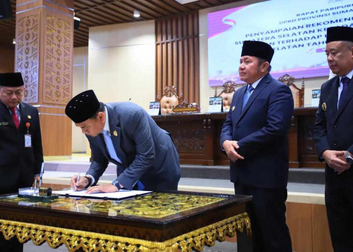 Gubernur Herman Deru dan wagub Cik Ujang Tegaskan Komitmen Usai LKPJ 2025 Disetujui DPRD