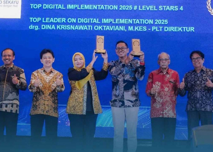 RSUD Sekayu Sabet 2 Penghargaan TOP Digital Awards 2025, Bukti Transformasi Digital Terbaik
