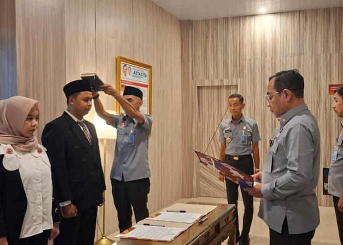 Jamin Profesionalisme Pelayanan Kenotariatan, Kemenkum Sumsel Kukuhkan Notaris Pengganti