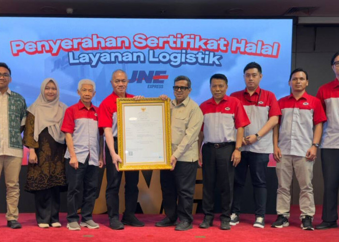 JNE Raih Sertifikasi Halal untuk Layanan Logistik dari BPJPH, Perkuat Standar Layanan Terpercaya