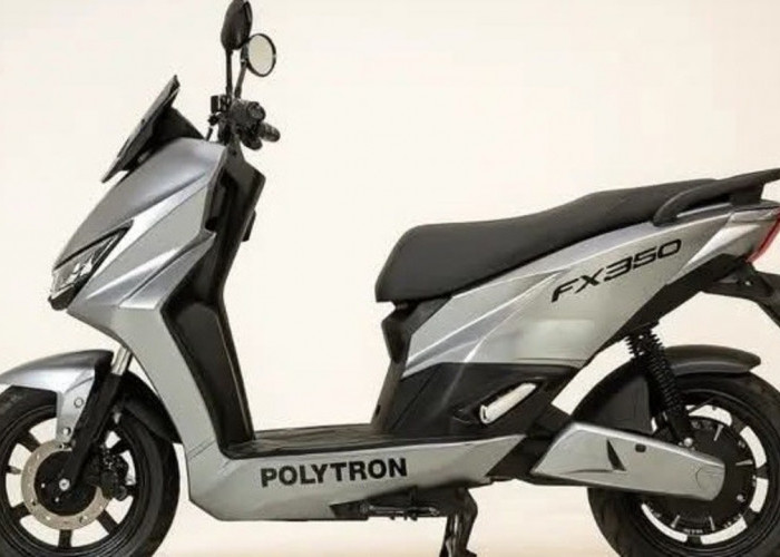 Polytron Fox 350 Resmi Dijual Rp27,5 Juta, Skuter Listrik Lokal Ini Torsi Ganas! 