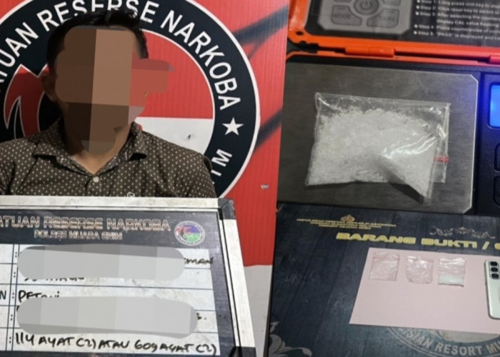 Ops Gabungan Pengedar Sabu di Gunung Megang Dirungkus