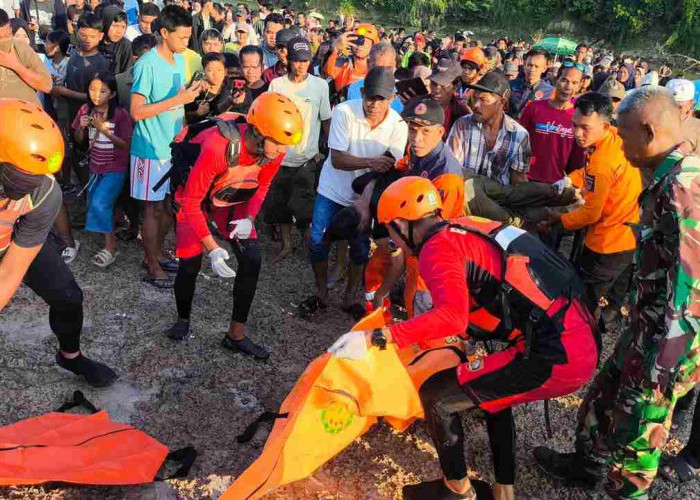 Korban Ketiga Tenggelam di Sungai Ogan Ditemukan, Tiga Pemuda Dipastikan Meninggal Dunia