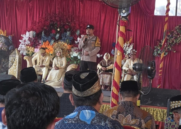 Polsek Batanghari Leko Imbau Warga Hindari Musik DJ dan Pembakaran Lahan