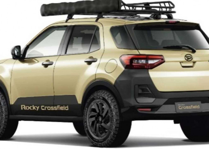 Roof Rack hingga Ban Off-road, Daihatsu Rocky Crossfield Siap Berpetualang di Alam Liar