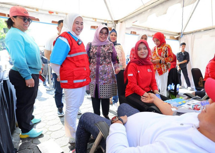 Gelar Donor Darah Serentak, Targetkan 100 Kantong untuk Masyarakat