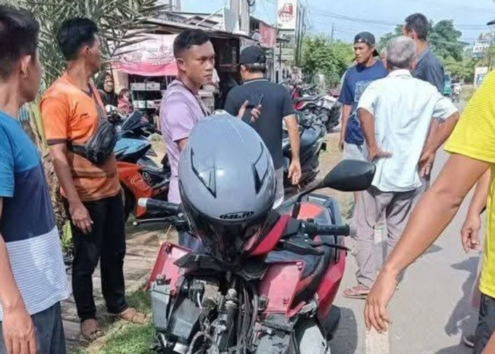 Honda Vario vs Yamaha Vega R Adu Kambing di Prabumulih, Seorang Remaja Meninggal Dunia
