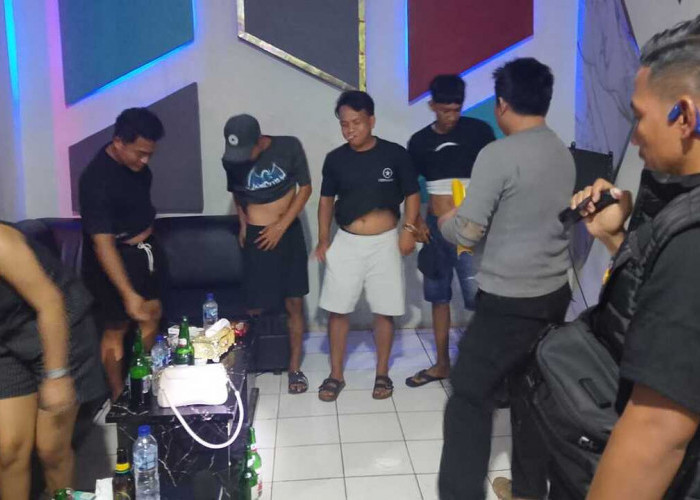 Razia, Polsek Sungai Lilin Sasar Tempat Hiburan dan Kafe, Cegah Gangguan Kamtibmas