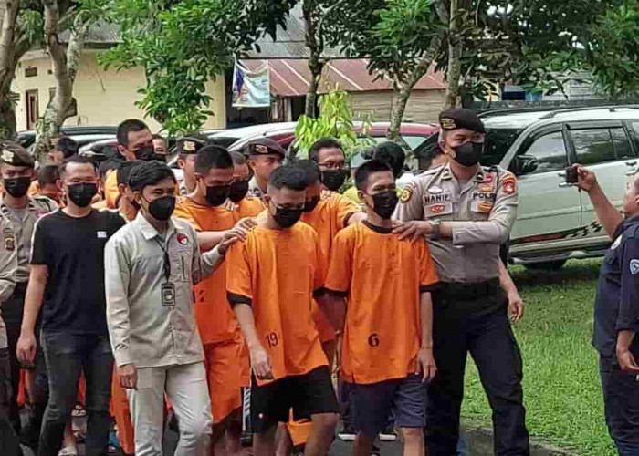 240 Pelaku Kejahatan Ditangkap Polres Prabumulih Sepanjang 2022