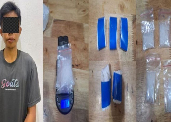 Kabur dari Polisi, Bandar Sabu 54 Gram Justru Tunjukkan Sendiri Lokasi Barang Bukti