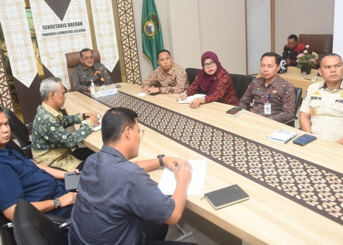 Hadiri Rakor Gerakan Indonesia ASRI, Sekda Sumsel Terbitkan Edaran Gotong Royong Serentak 15 Februari 2026