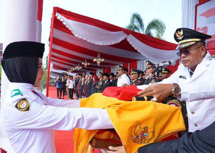 Upacara Peringatan HUT Kemerdekaan RI ke-80 di Kota Prabumulih Berlangsung Khidmat dan Lancar