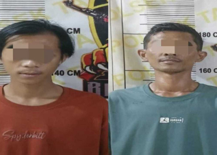 Geger! Polsek Tanjung Batu Bekuk Dua Tersangka Pengedar Uang Palsu