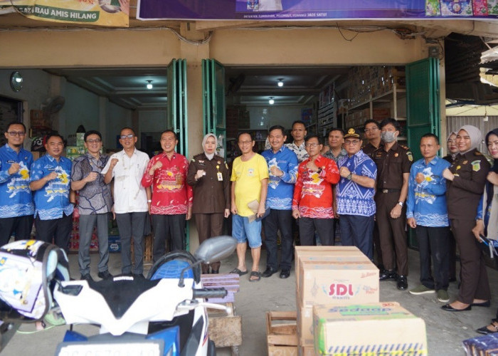 TPID OKI Sidak Agen Sembako Pastikan Stok Aman Jelang Lebaran