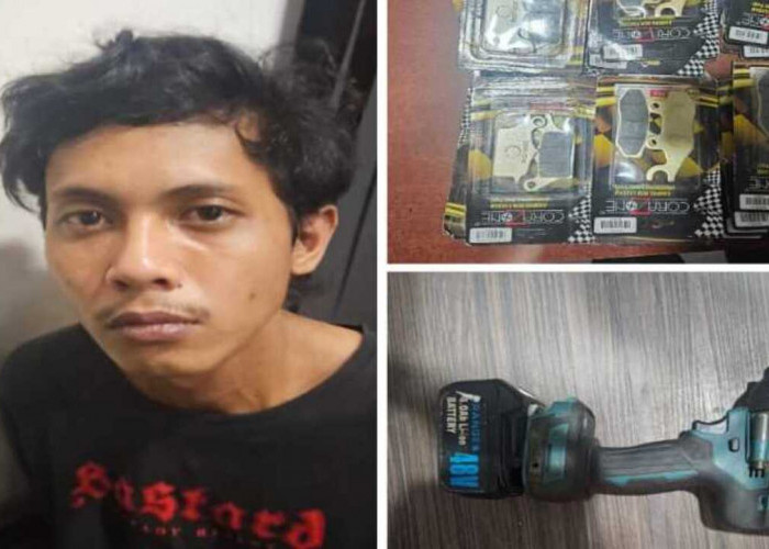 Bongkar Bengkel di Sekayu Pelaku Curat diamankan