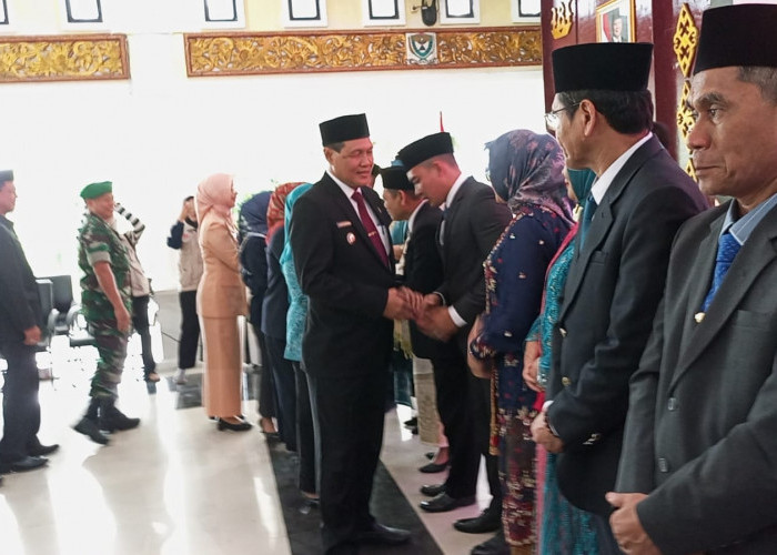 7 Pejabat Eselon II Dilantik, Tekankan Pengabdian Loyalitas