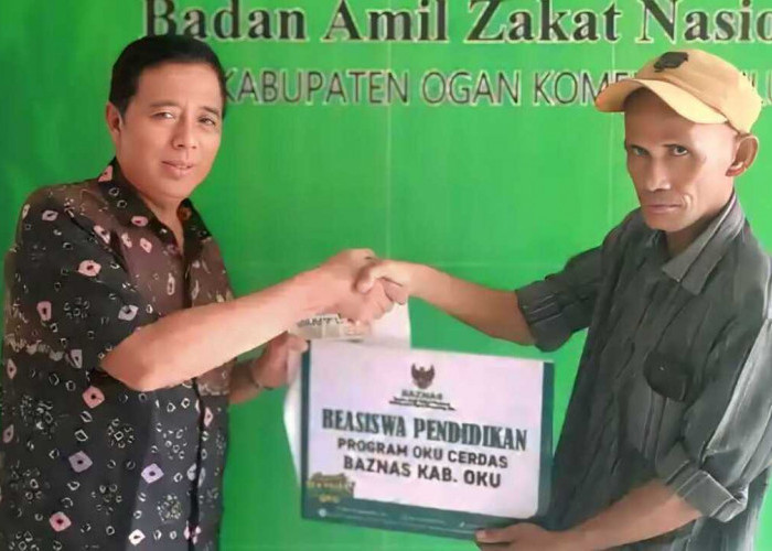 Baznas Salurkan Beasiswa Pendidikan Lewat Program OKU Cerdas