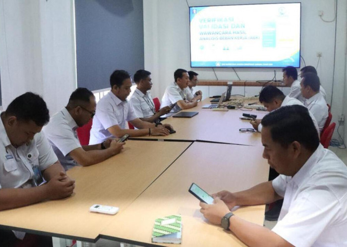 Petakan Kebutuhan Riil Pegawai, Kemenkum Sumsel Validasi Beban Kerja Jabatan Fungsional