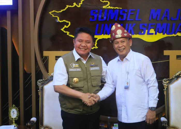 Herman Deru Sambut Kepala BPKP Sumsel, Perkuat Sinergi Pengawasan dan Pembangunan Daerah