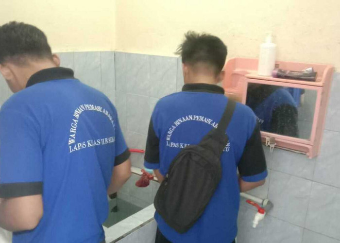 Lapas Sekayu Lakukan Tes Urine ke Warga Binaan, sebagai Syarat Pengajuan PB dan CB