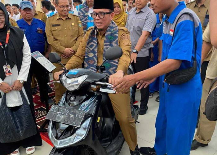 Teddy Salut SMK 3 OKU Bisa Buat Motor Listrik