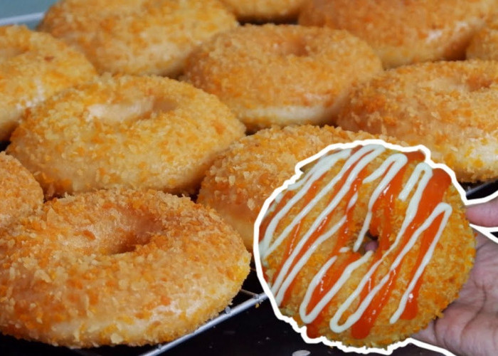 Donat Crispy, Tren Cemilan Kekinian yang Bikin Lidah Bergoyang