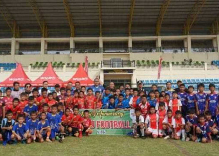 Semarak Peringatan HUT ke-2 dan Ajang Pembinaan, SSB Prabu Football Gelar Turnamen Sepak Bola U12 se-Kota Prab